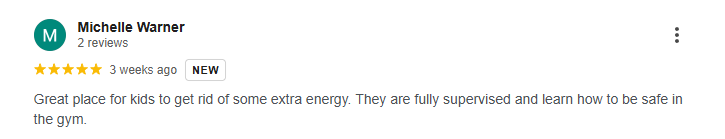 5 star google review 5 star Review of Bowmanville's best summer camp